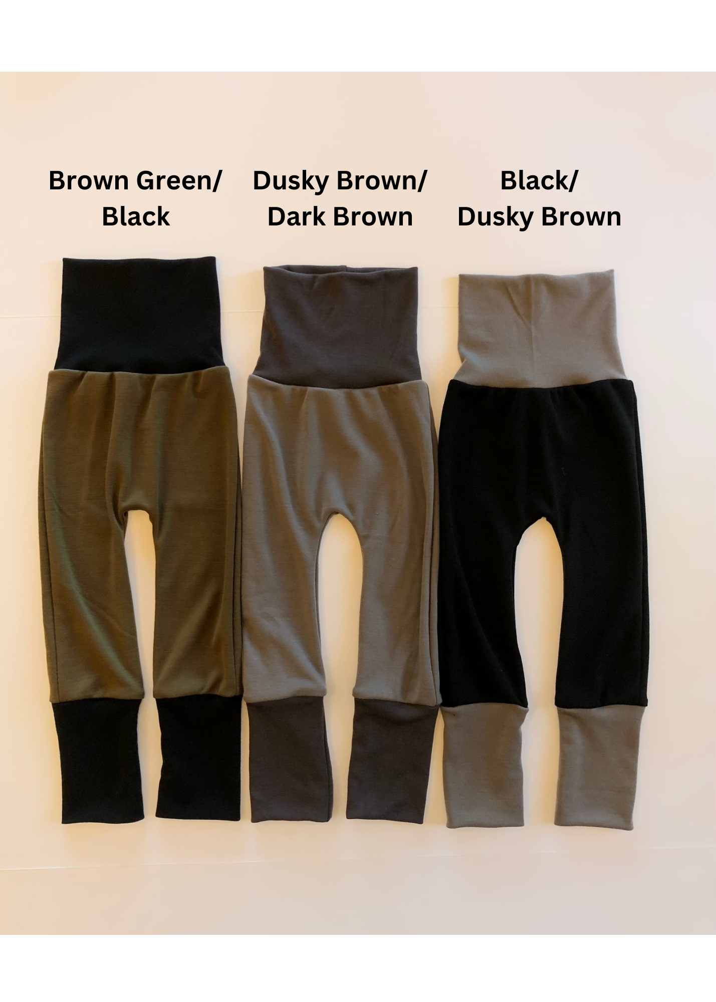 Grow-With-Me Wool Pants - Ready to Ship!