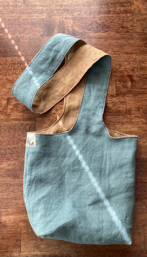 OOAK Linen Foraging Bags - Ready to ship!