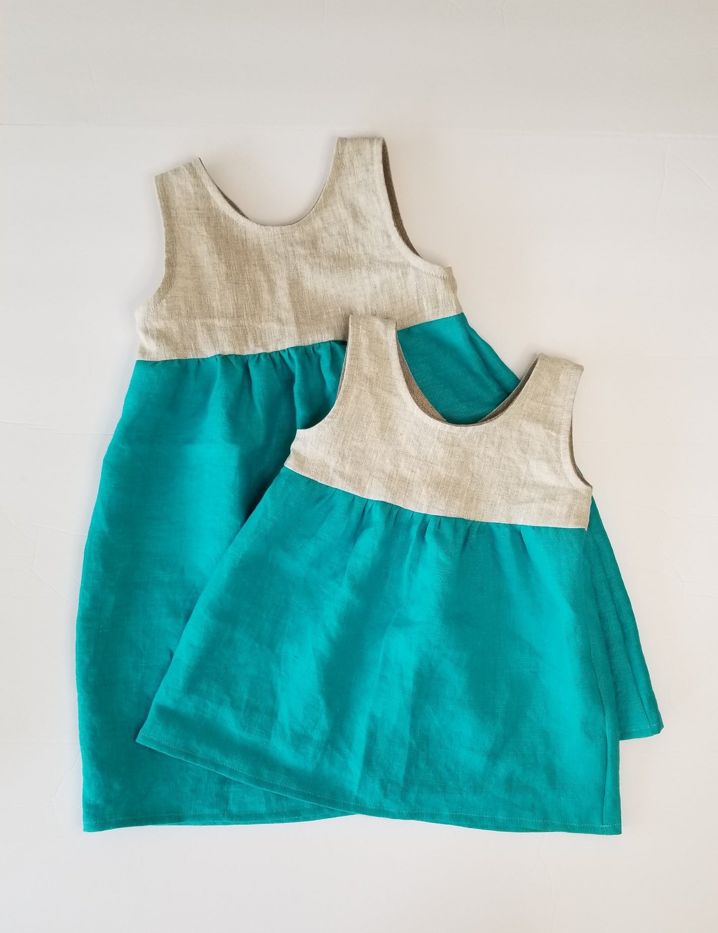 Girl's Linen Dress