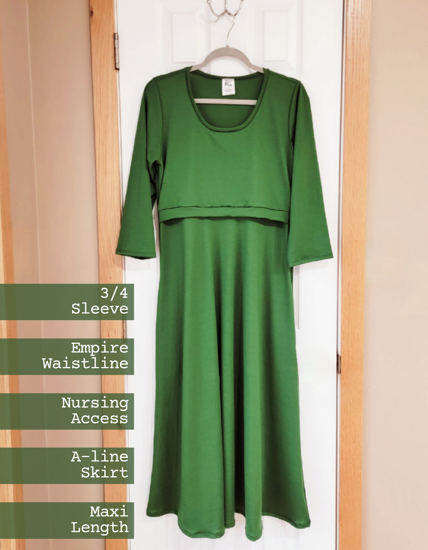 Wool Dress- Nursing & Maternity Options!