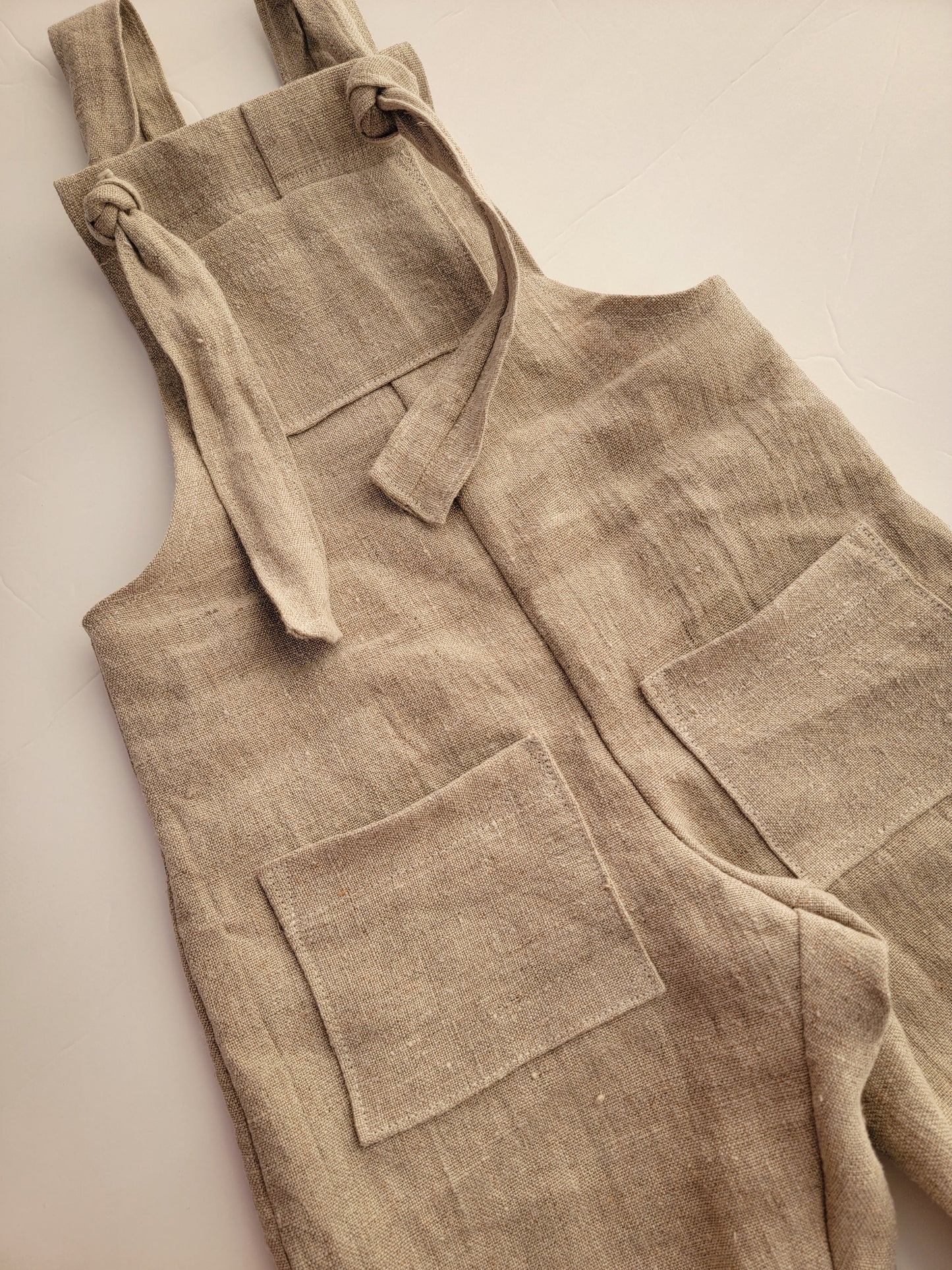 Kids Linen Overalls