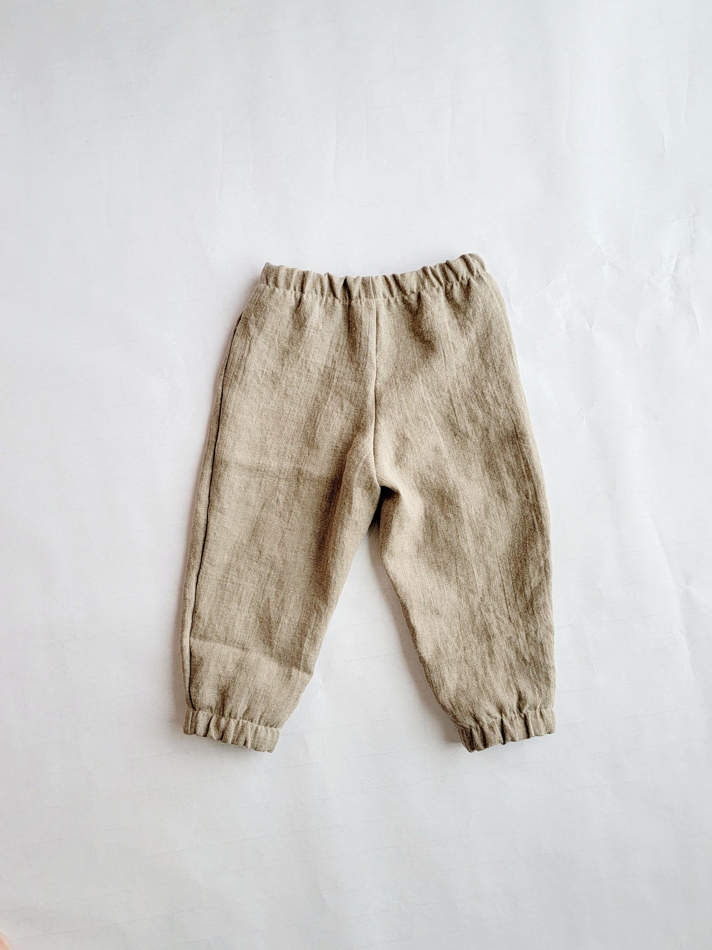 Kids Linen Joggers