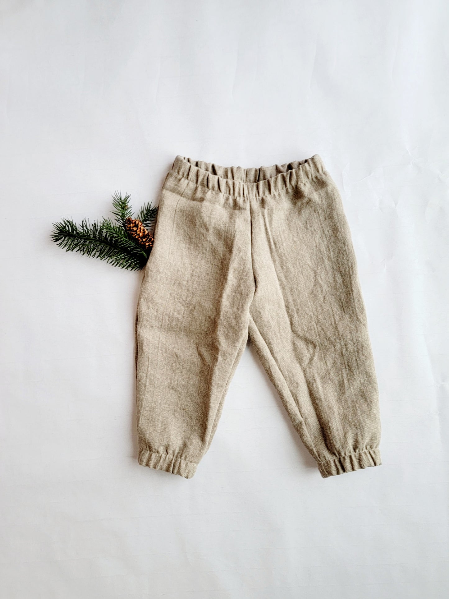 Kids Linen Joggers