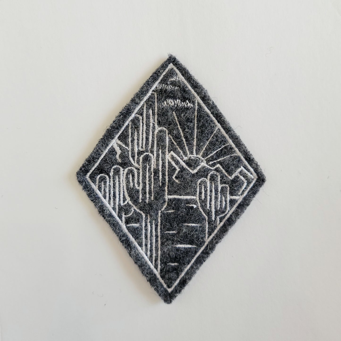 Embroidered Wool Patches