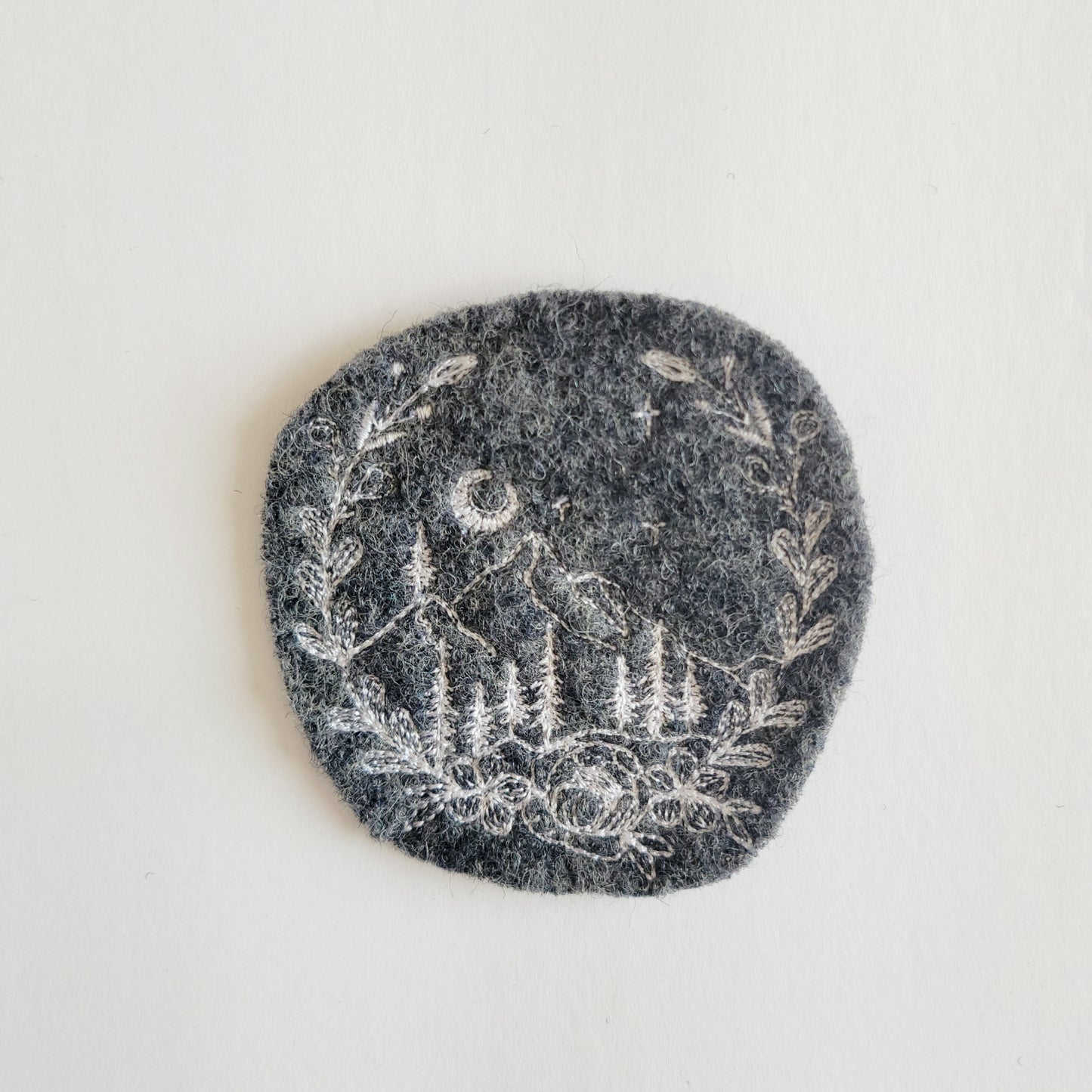 Embroidered Wool Patches
