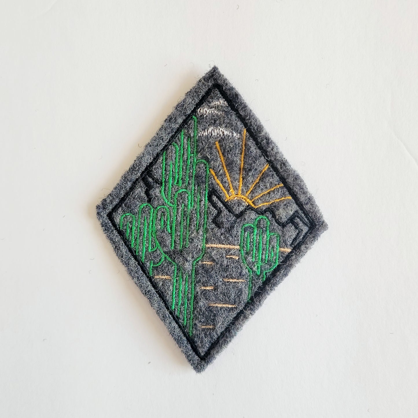 Embroidered Wool Patches
