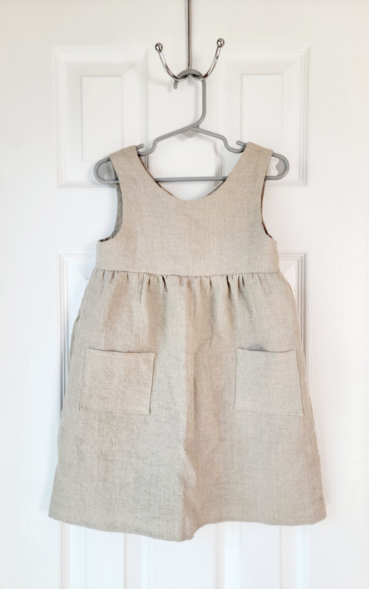 Girl's Linen Dress