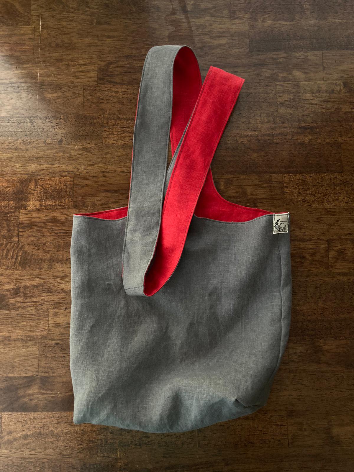 OOAK Linen Foraging Bags - Ready to ship!