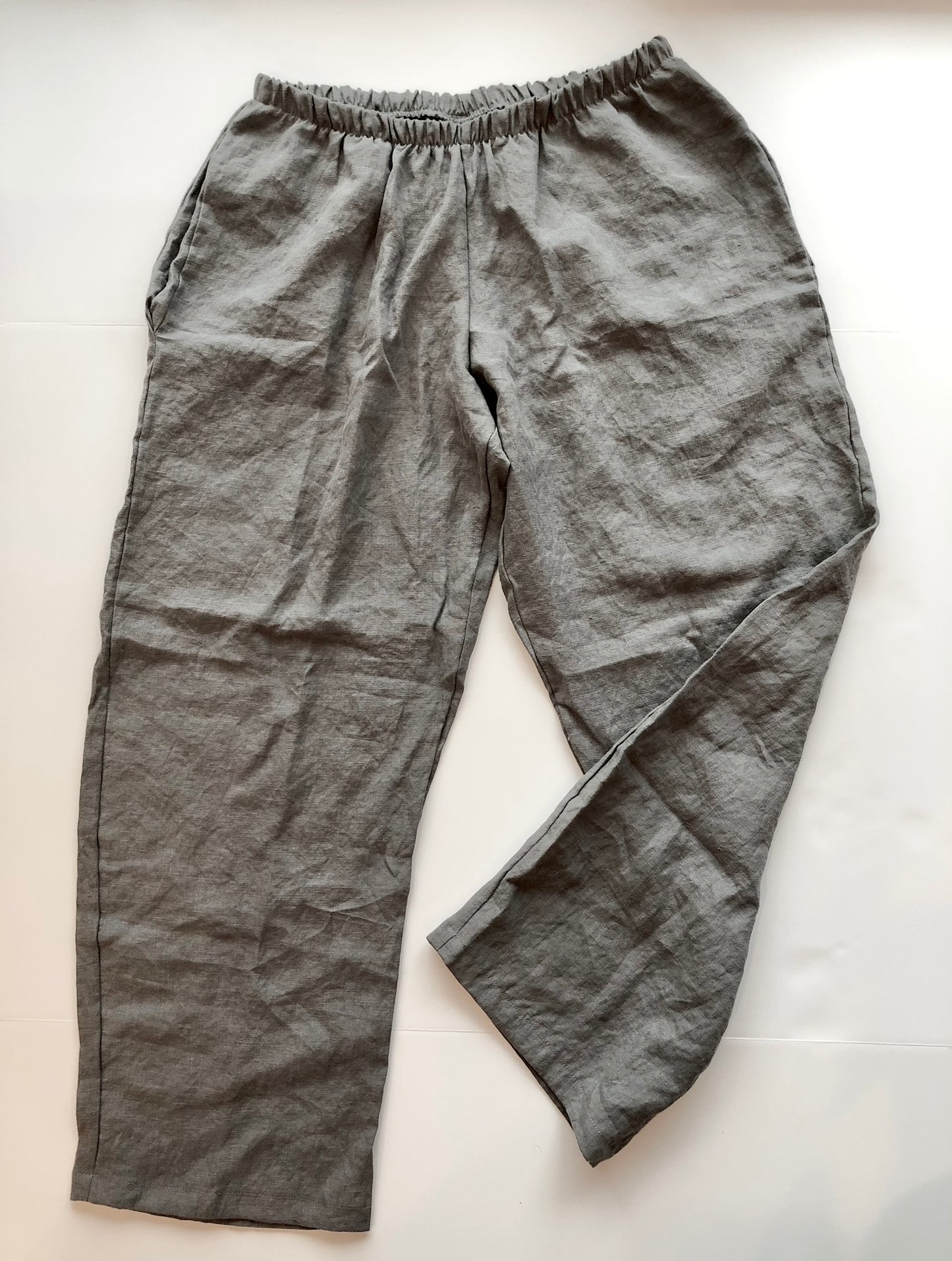 Adult Linen Wide Leg Pants