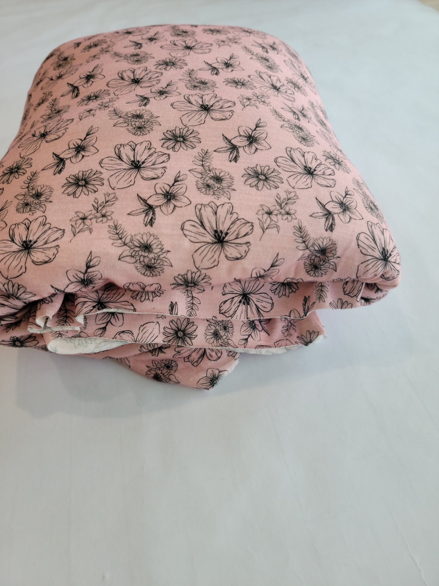 100% Merino Wool Jersey- "Petals"