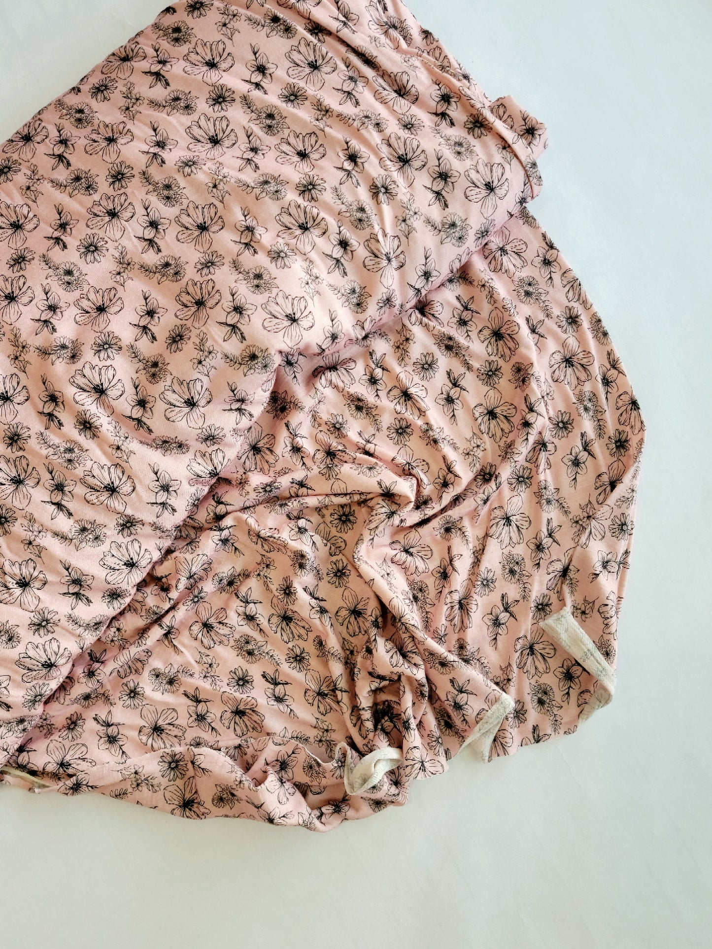 100% Merino Wool Jersey- "Petals"