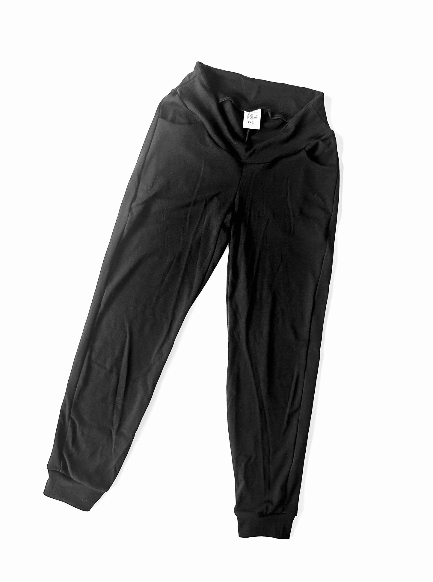 Women's XXS Maternity Wool Joggers - Ready to ship!