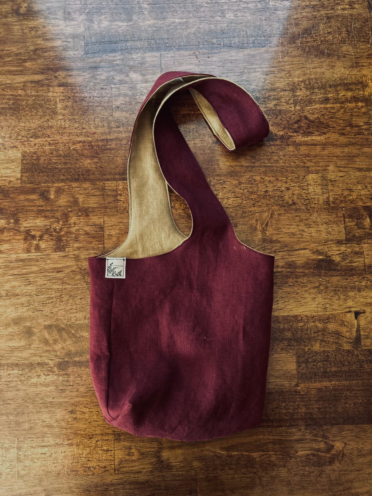 OOAK Linen Foraging Bags - Ready to ship!