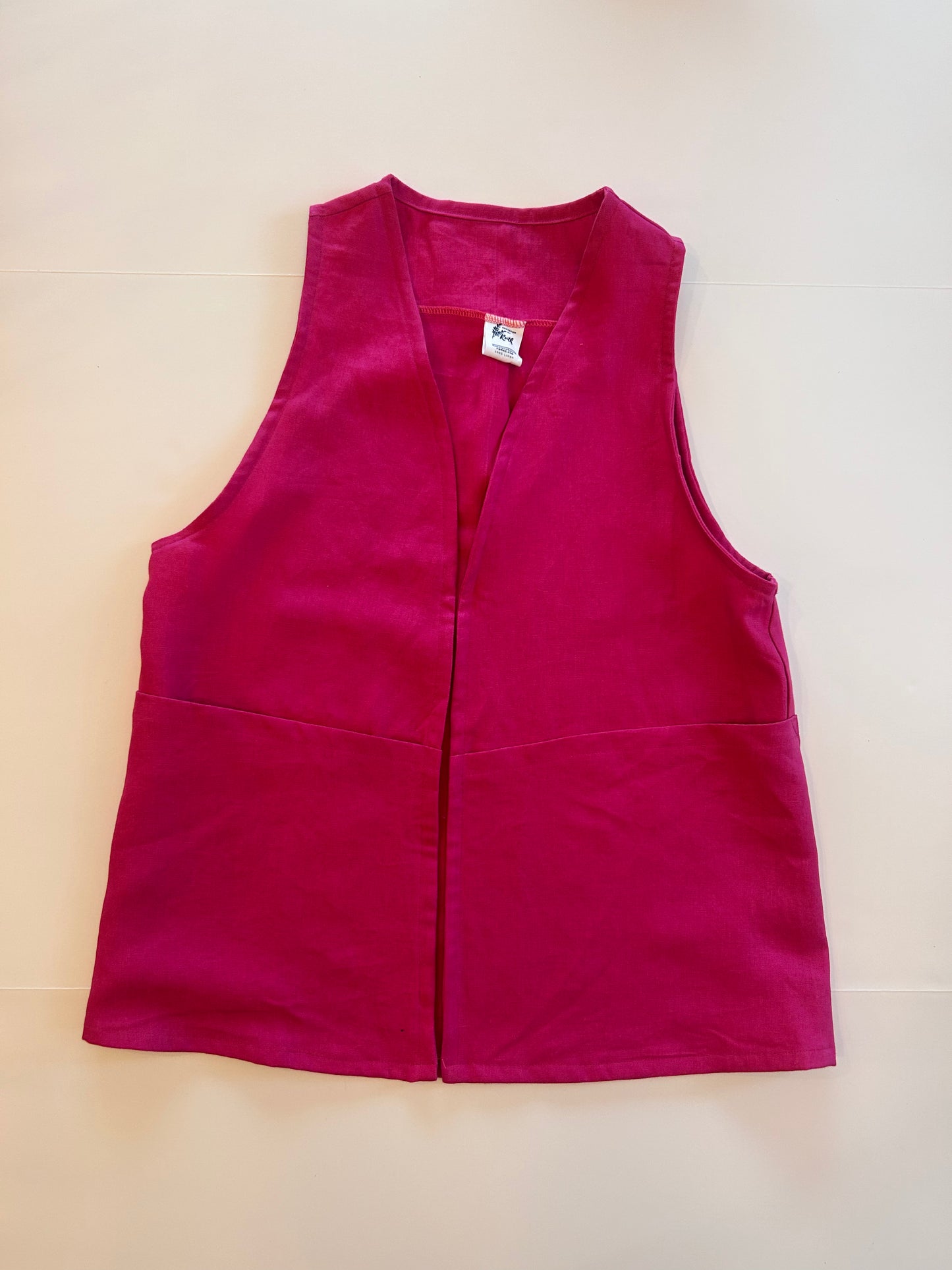 Linen Foraging Vest - Ready to ship!