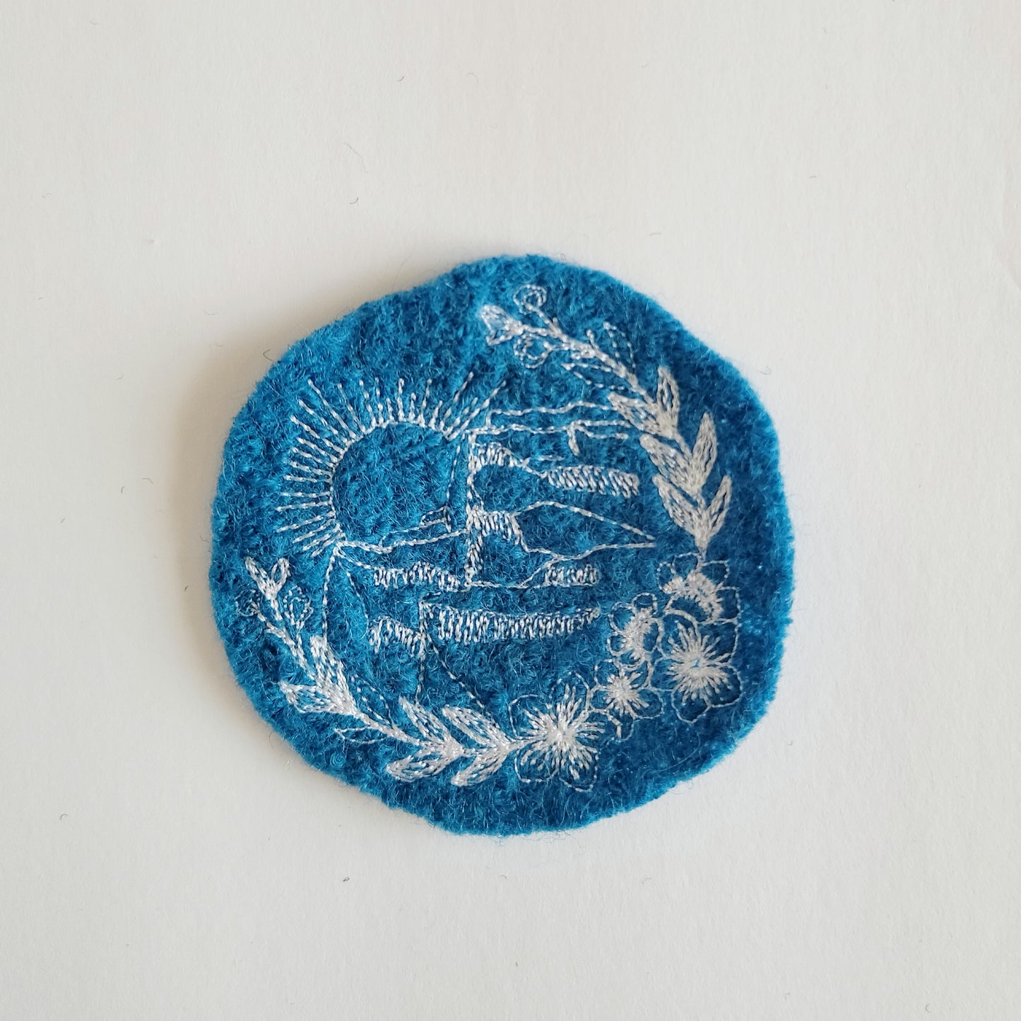 Embroidered Wool Patches