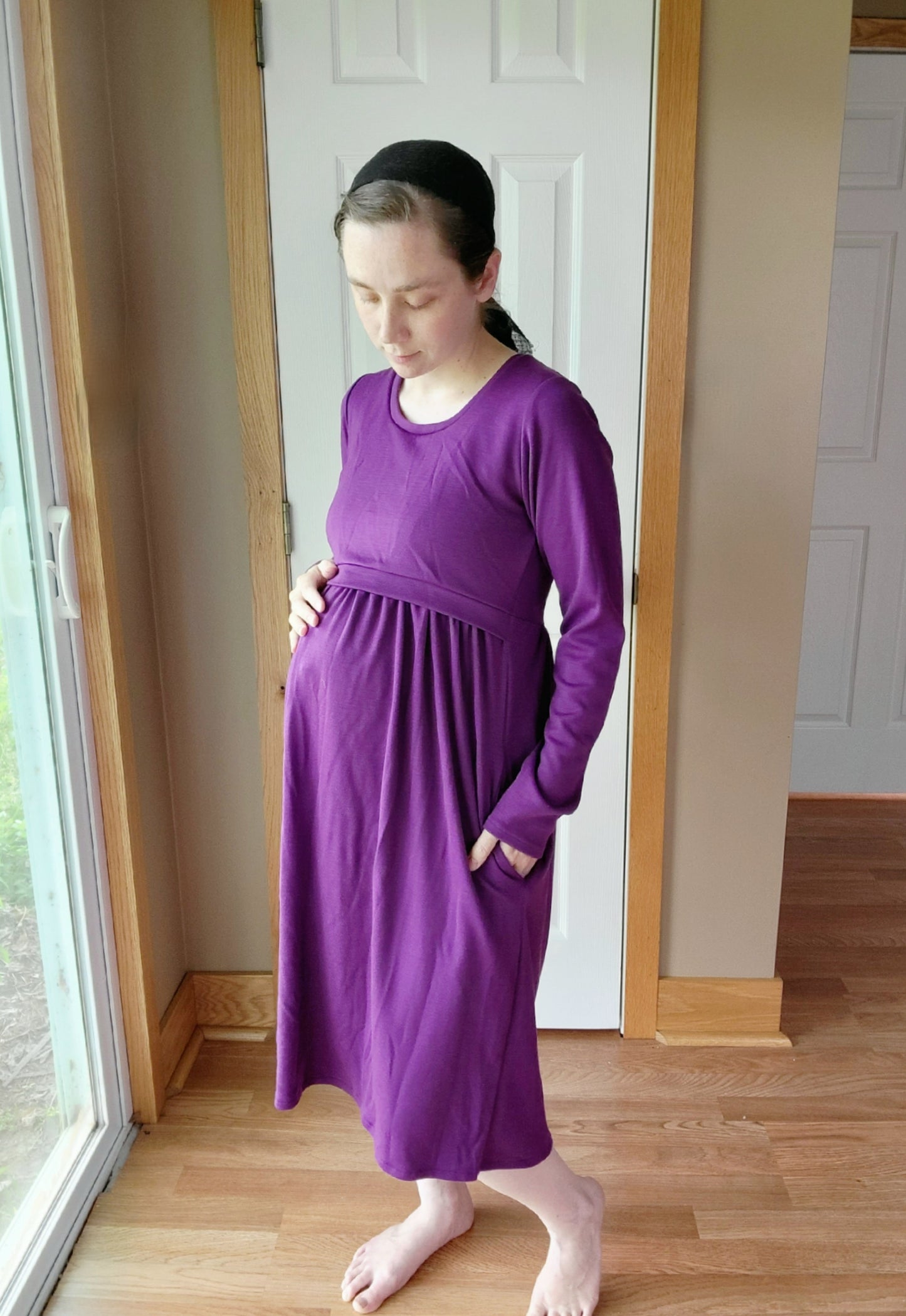 Wool Dress- Nursing & Maternity Options!
