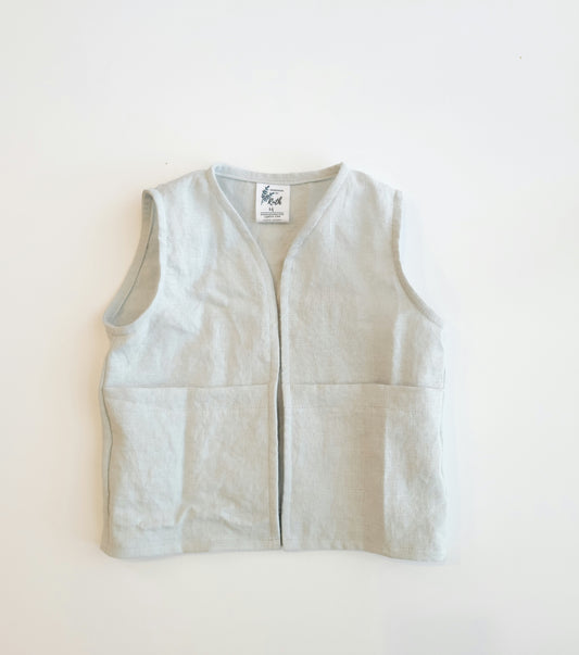 Kids Linen Foraging Vest