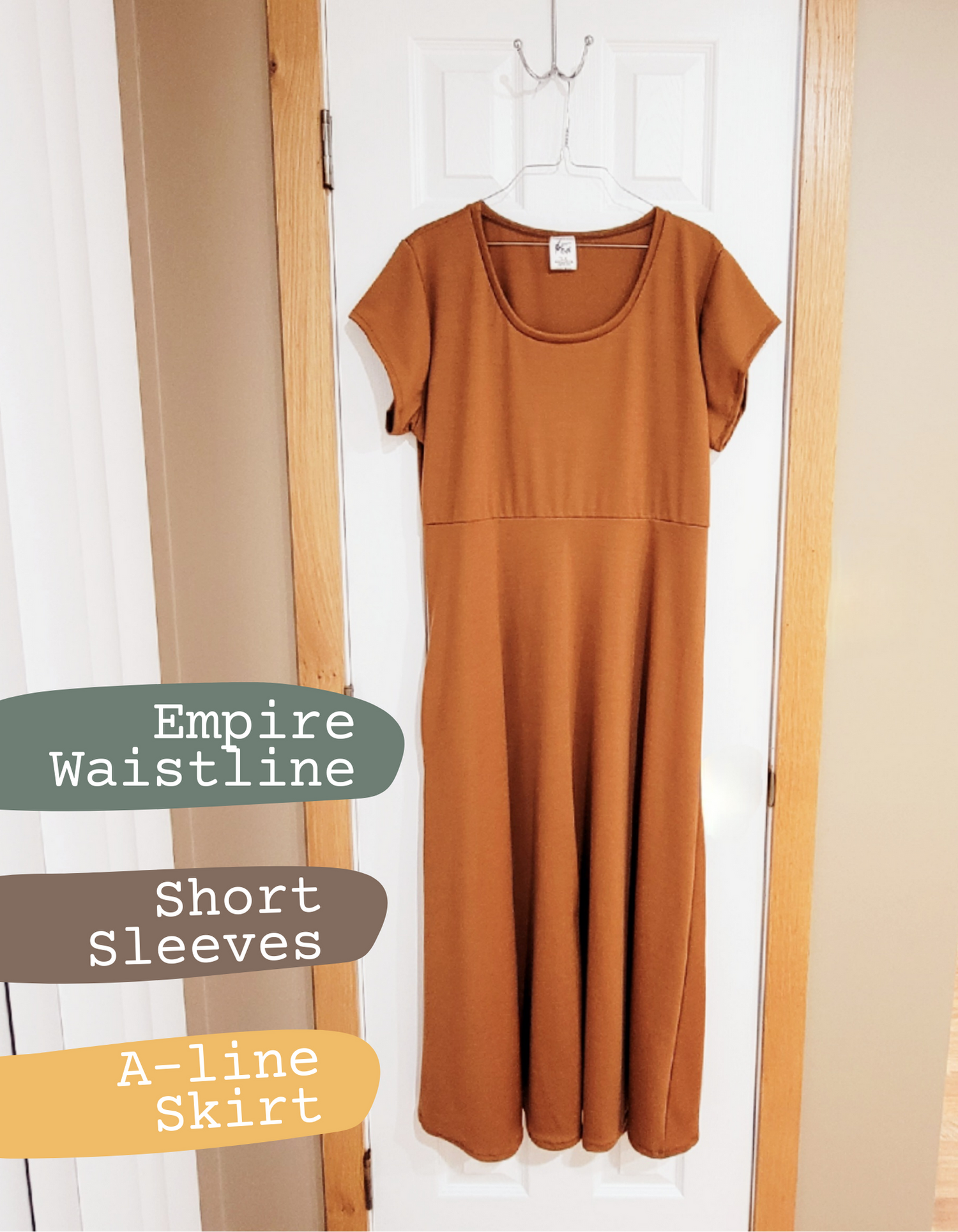 Wool Dress Nursing Maternity Options Homespun by Ruth