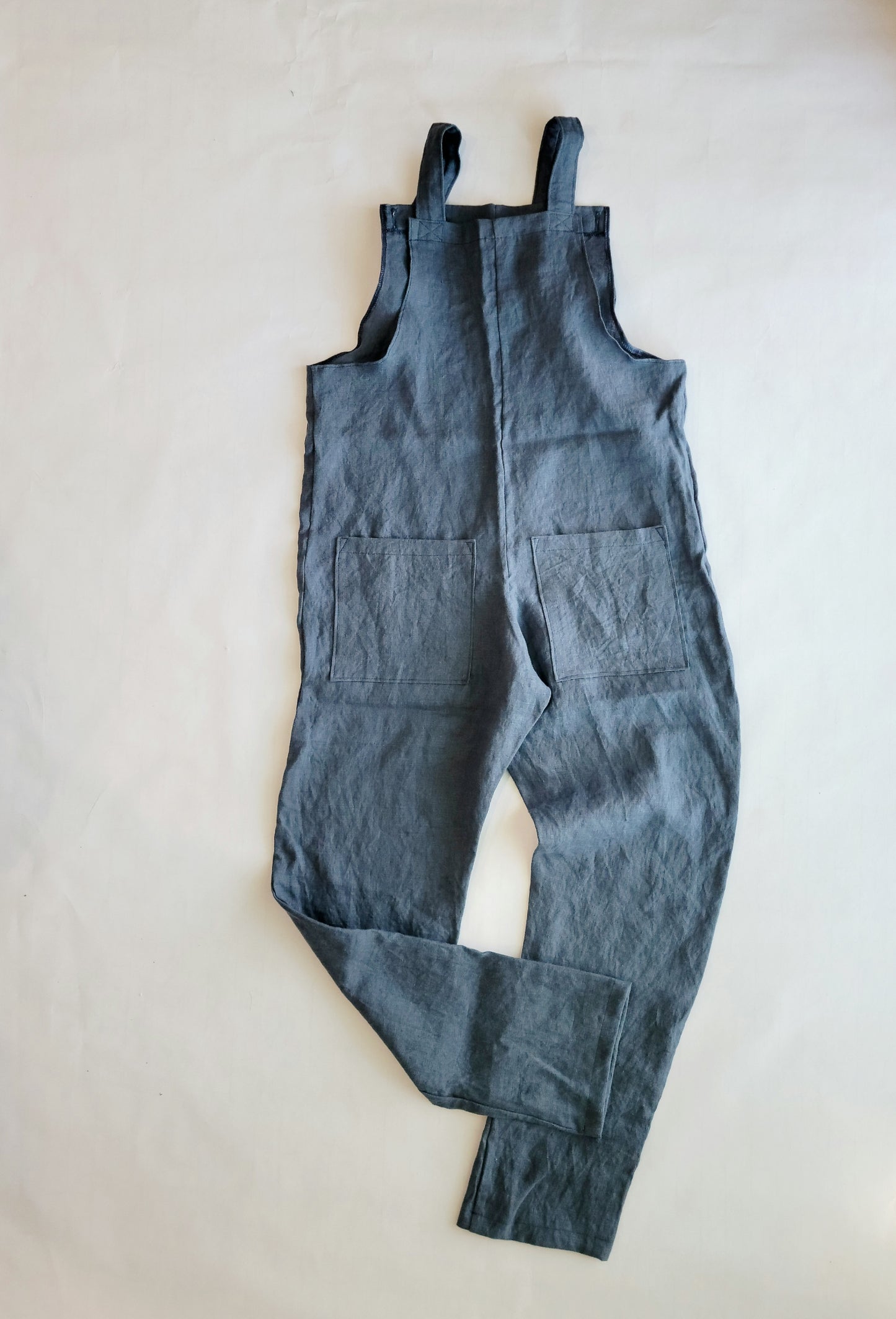 Women's Linen Overalls, Size M -Ready to ship!